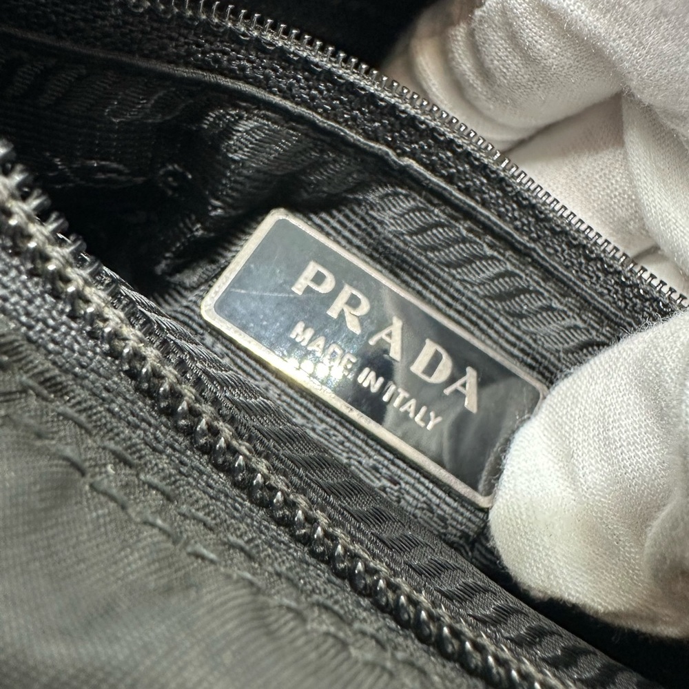 Prada Black Nylon Crossbody Messenger Bag - Picture 6 of 9